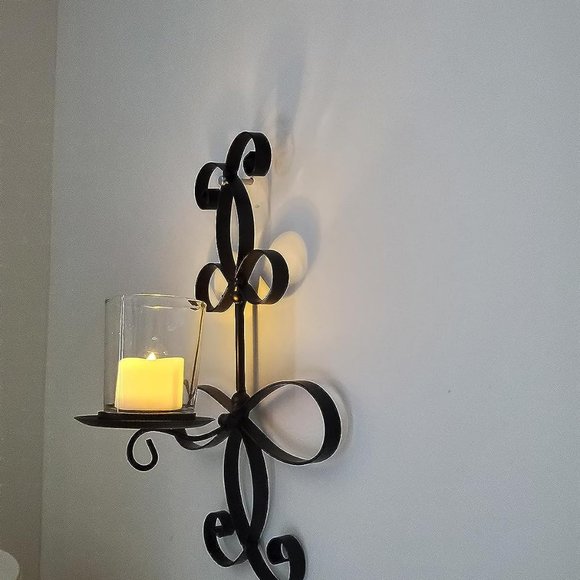 Flickering Flameless Candle Tea Lights Votive  Centerpiece Table Decorations - Picture 10 of 11